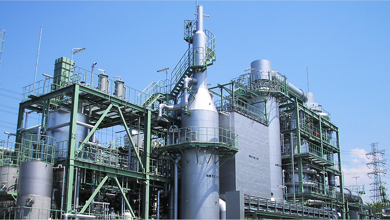 Waste water gasification plant